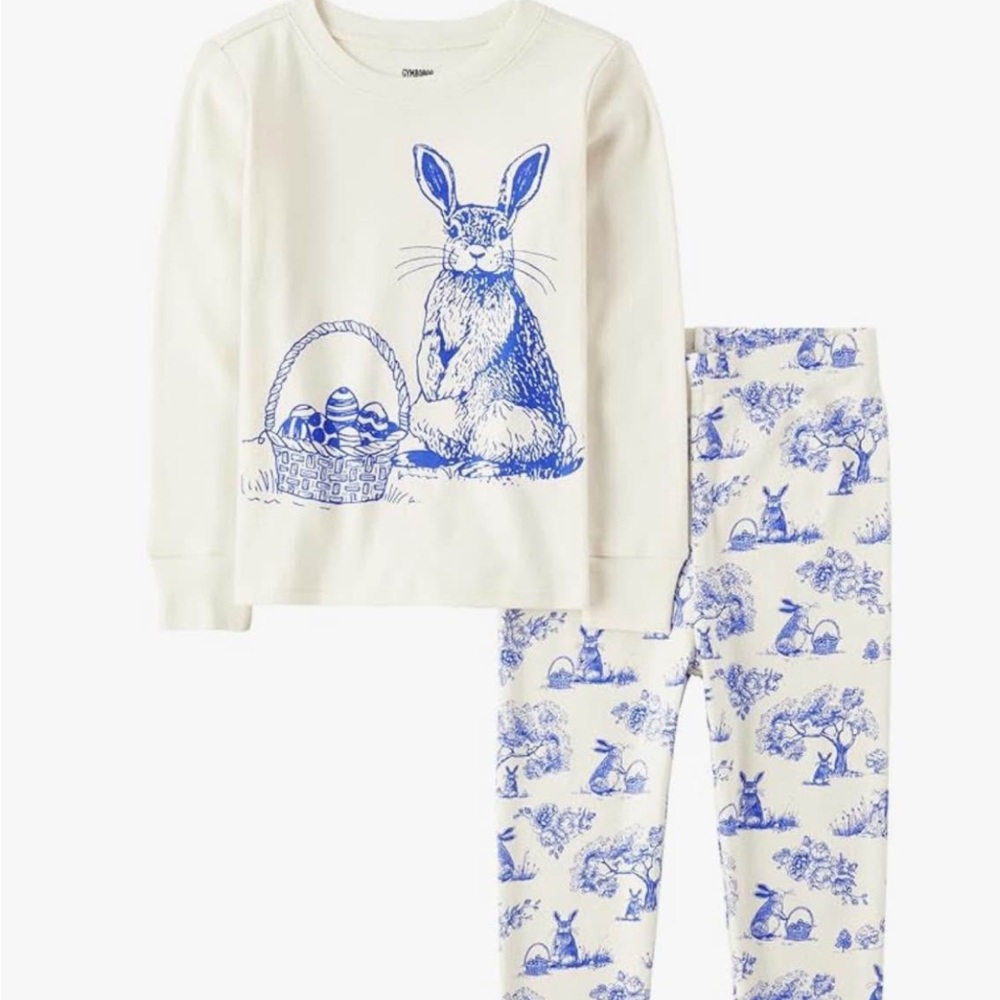 Gymboree Toddler Pajamas Bunny Toile